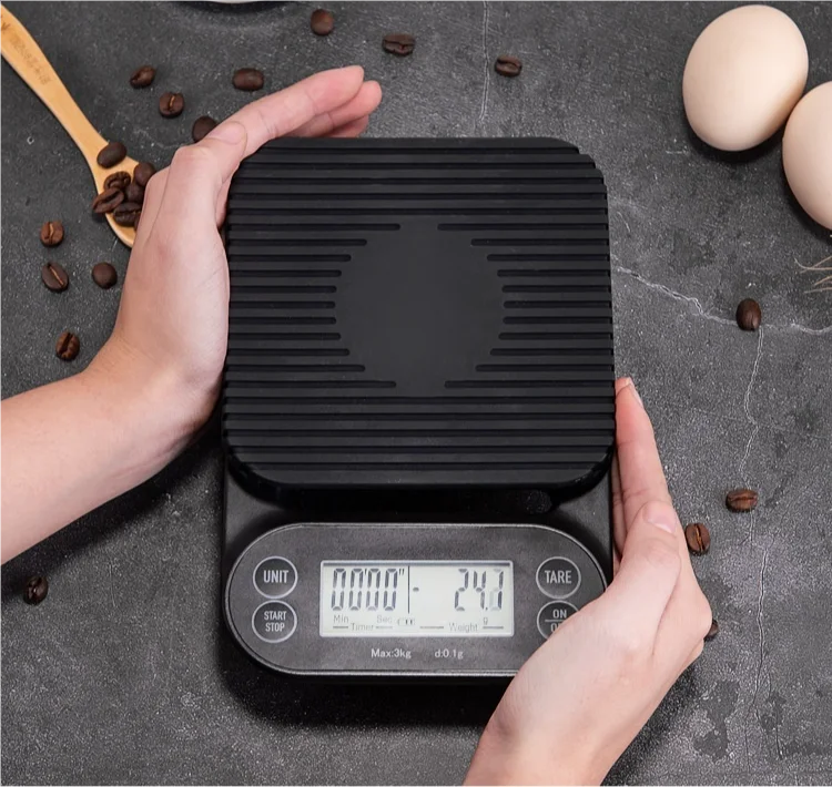

Small Digital Food Coffee Scale Electronic Tool for Daily Kitchen & On-the-Go Professional Coffee Bean Weighing