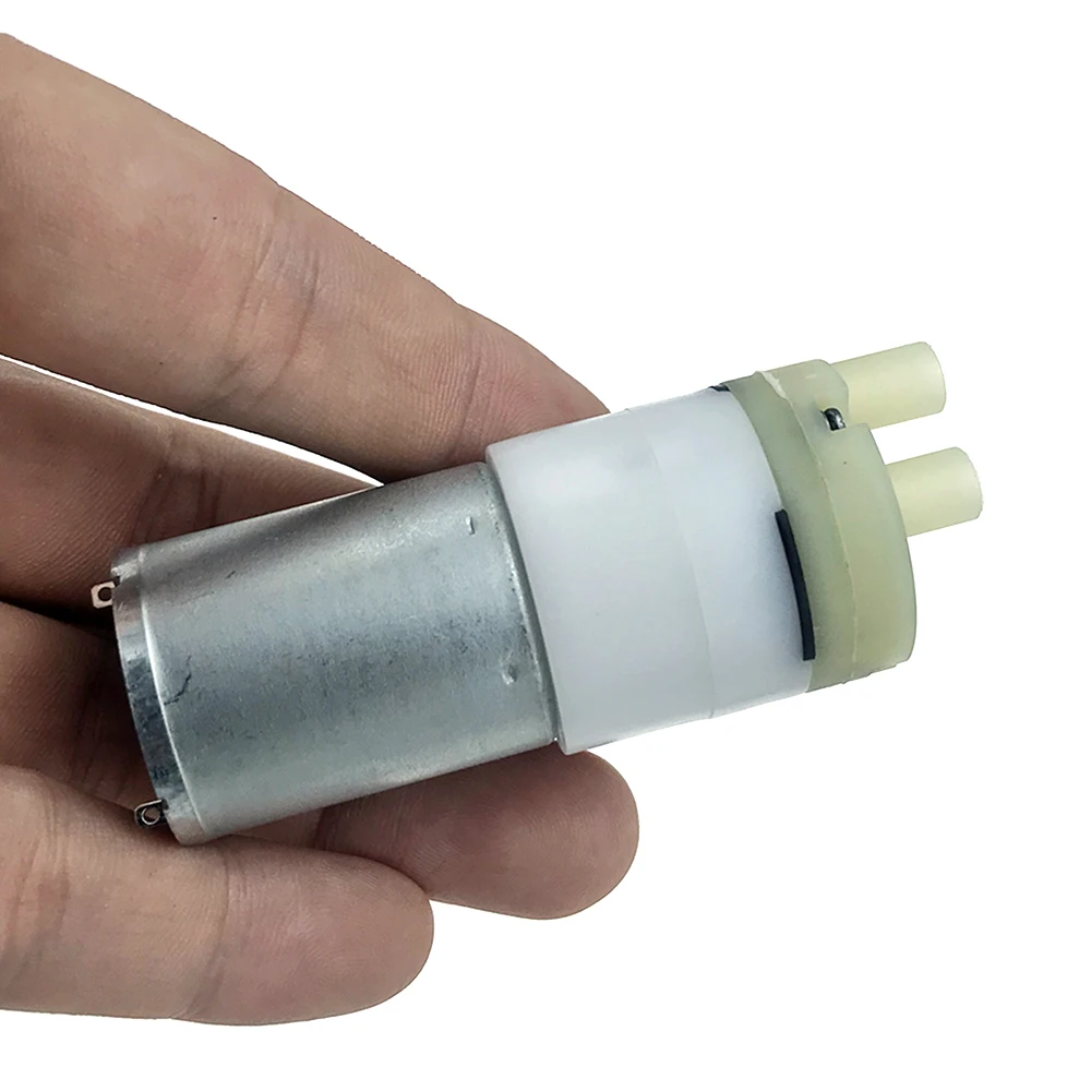 Micro Pump 370 Motor Diaphragm Water Pump DC 12V Small Self-priming Pump 1.2L/min for DIY Drinking Fountain Pump DC 8.4V-12V
