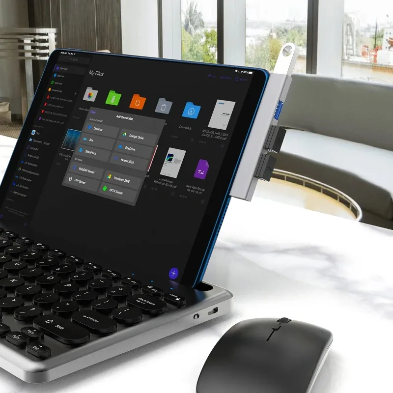 USB C HUB 3.0 Type C 3.1 4 Port Multi USB Splitter OTG محول لـ Xiaomi Lenovo Macbook Pro 13 15 Air Pro ملحقات الكمبيوتر