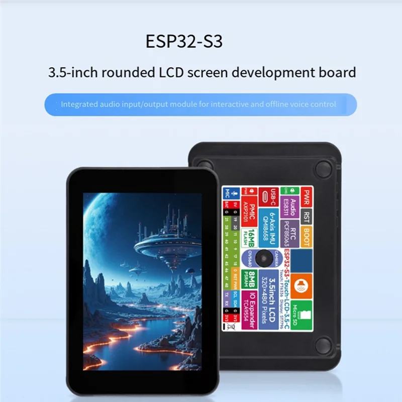 

BNVN-ESP32-S3 3.5 Inch LCD Screen Development Board Supports Wifi Bluetooth AI Voice Recognition IPS 320X480