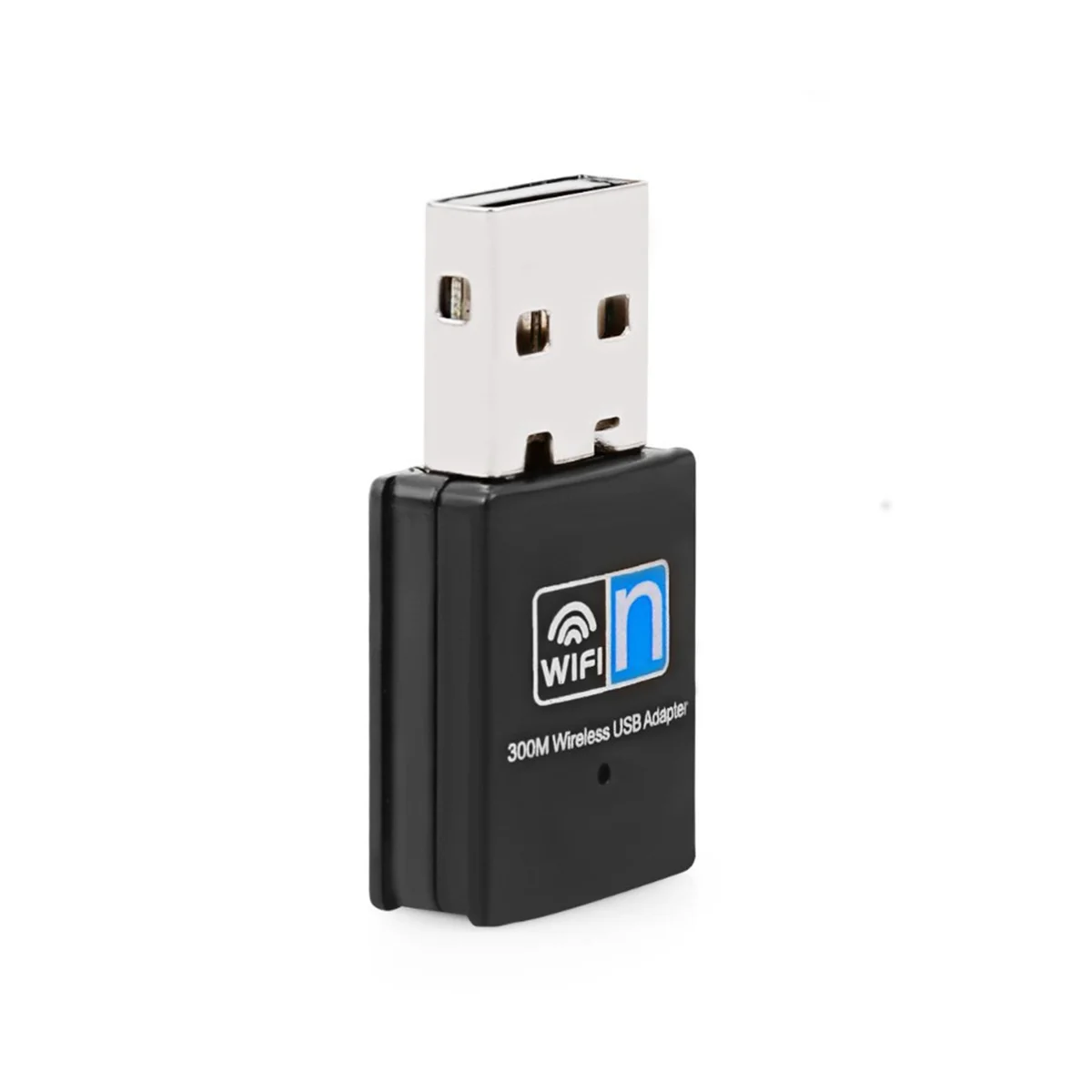 

Wireless Mini USB Wifi Adapter 802.11N 300Mbps USB2.0 Receiver Dongle Network Card for Desktop Laptop PC