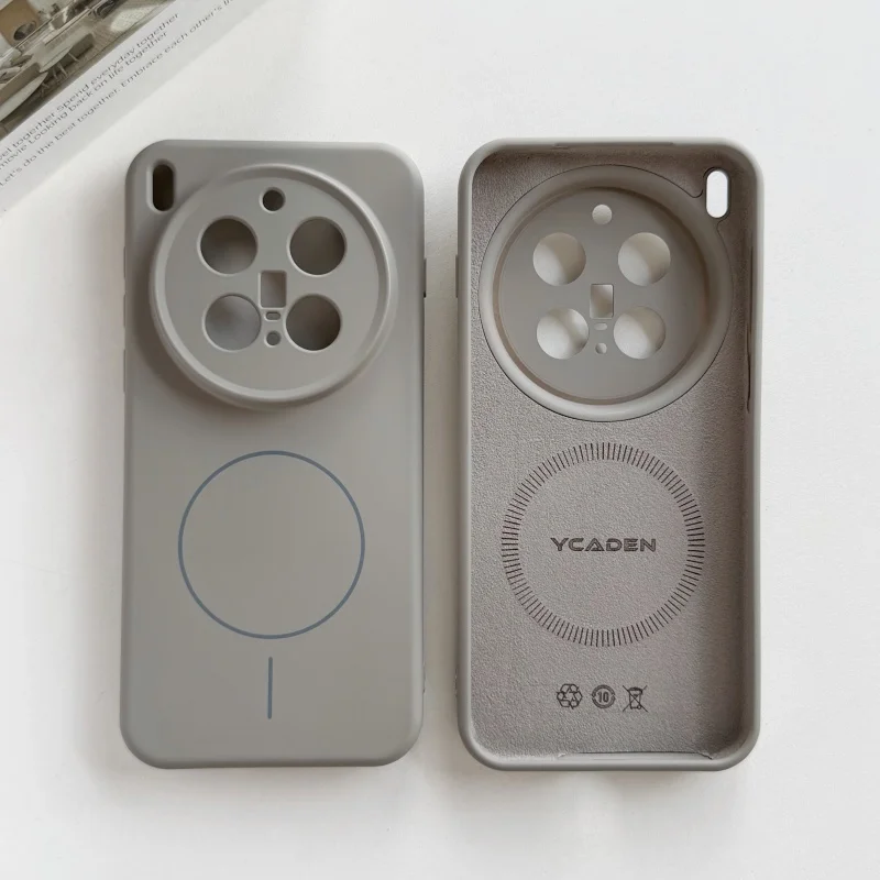 Image of Original Flüssigsilikon für Magsafe Hülle für VIVO X300 X200 X200S Pro Mini Ultra IQOO 15 13 12 Stoßfeste Kabellose Ladehülle