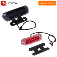 High-Brightness Brake Warning Light For  Electric Bicycle Safety Night Riding LED Ebike Brake Rear Light ﻿Accessories
