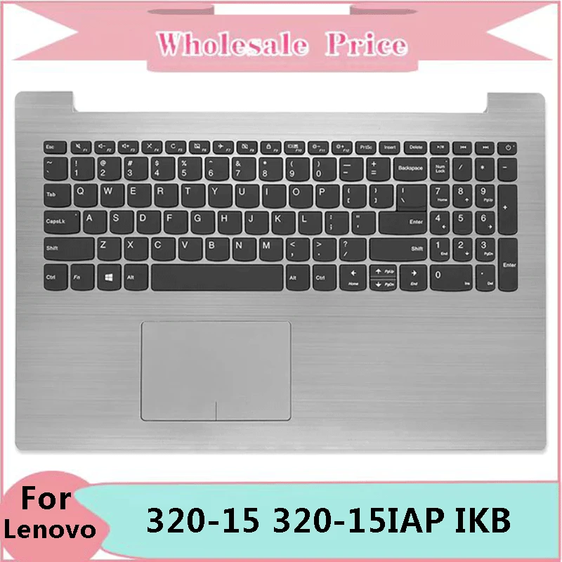 

New For Lenovo IdeaPad 320-15 320-15IAP 320-15IKB 320-15ISK 330-15IKB Laptop Palmrest Case Keyboard US Version Upper Cover