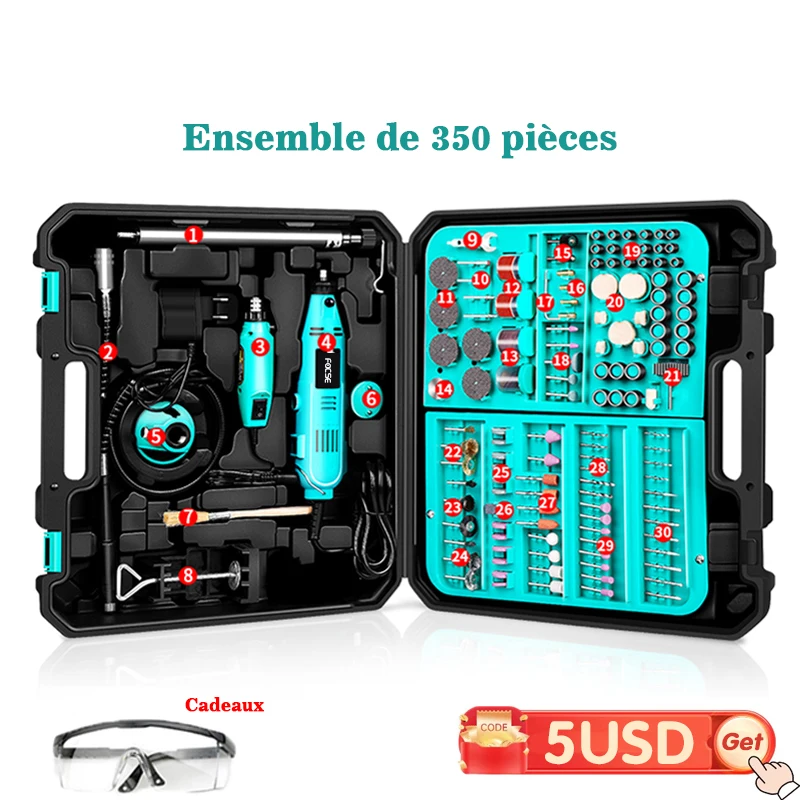 2 uds DIY taladro de grabado taladro eléctrico Dremel nuevo amoladora de grabado herramienta eléctrica rectificadora taladro 6 pulido de velocidad Variable