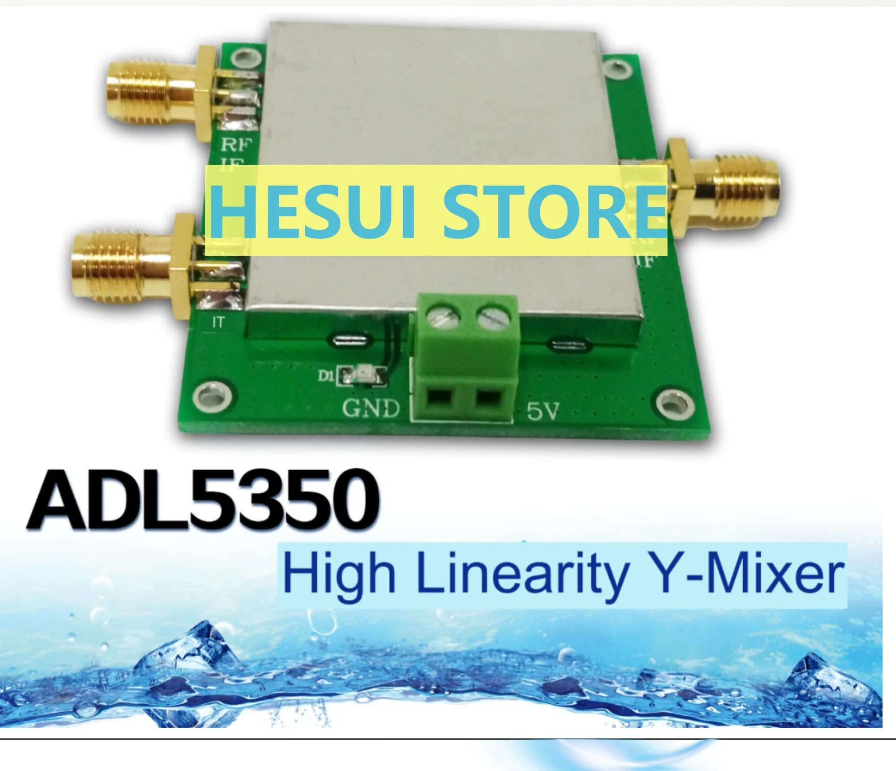 ADL5350 Module Microwave RF Mixer ADL5350-EVALZ Low frequency to 4GHz High linearity Y mixer Frequency Mixer Board