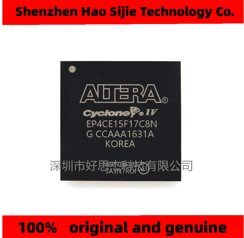 

100% original and genuine EP4CE15F17C8N Package FBGA-256 FPGA - Field Programmable Gate Array