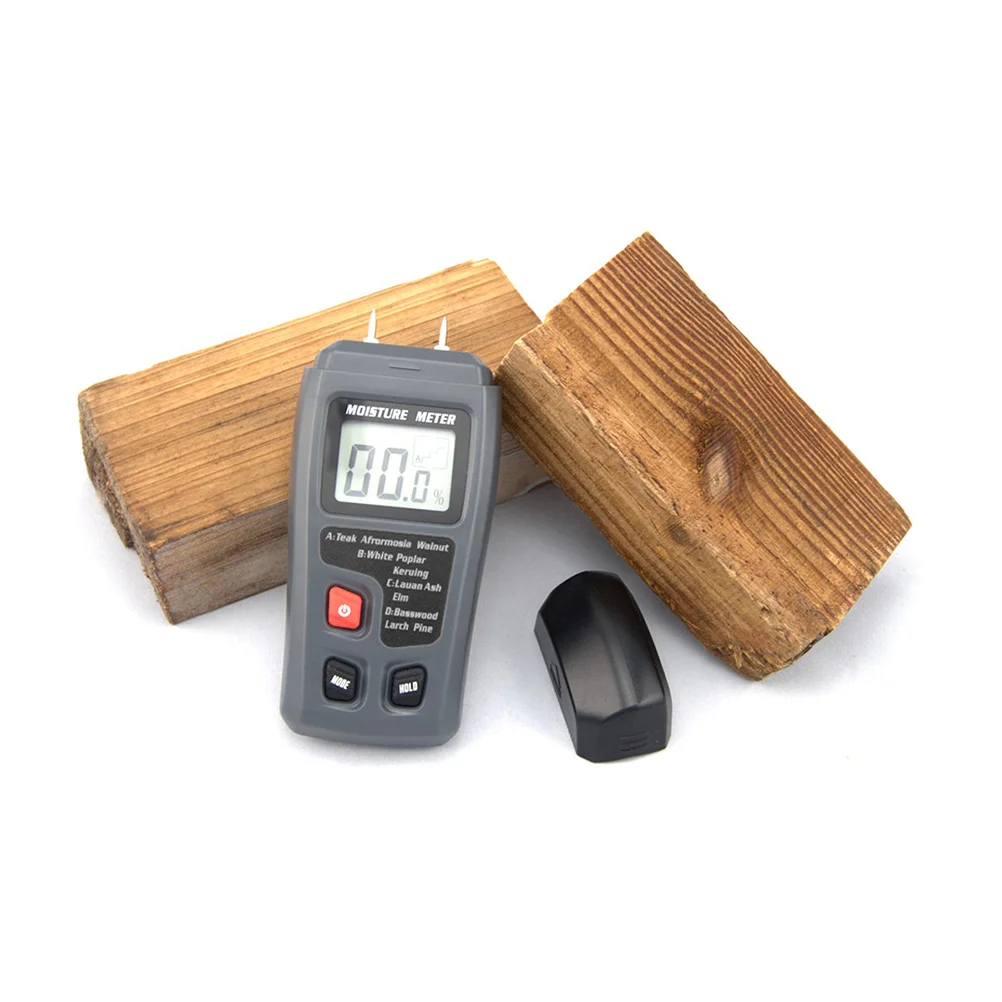 Wood Moisture Tester Humidity Meter Damp Moister Practical Digital Home Hygrometer