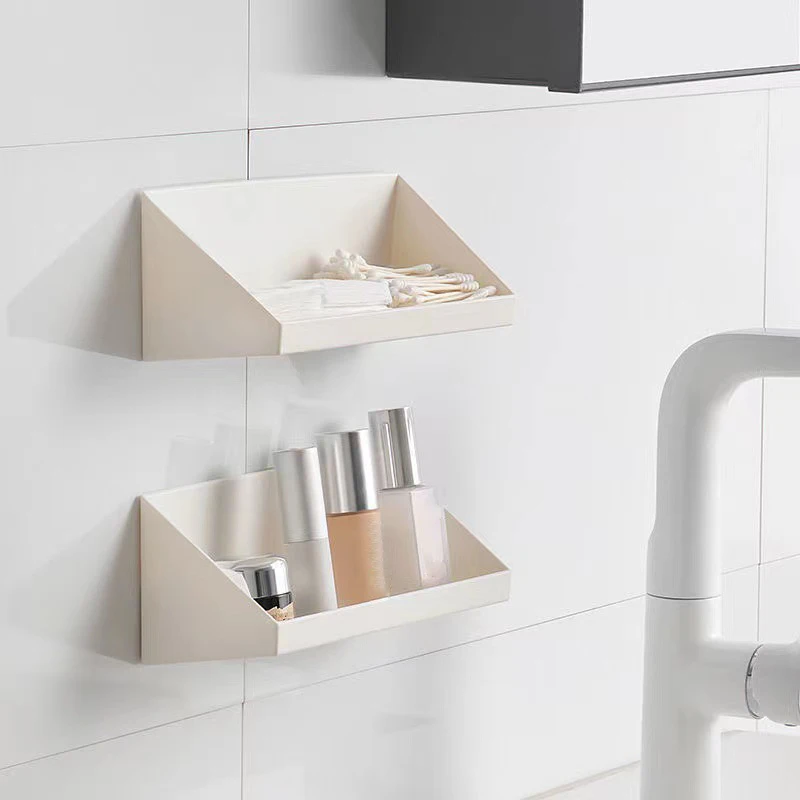 Oblique Storage Box Bathroom Cosmetics Skin Care Products Lipstick Storage Rack Small Items Wall Hanging Storage