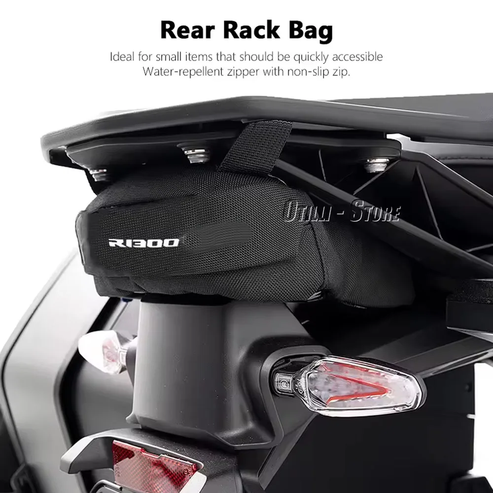 Motorcycle Waterproof Pannier Trunk Bags Back Rack Rear Seat Luggage Bag For BMW R1300GS R 1300 GS R1300 GS r1300gs 2023 2024 - Image 3