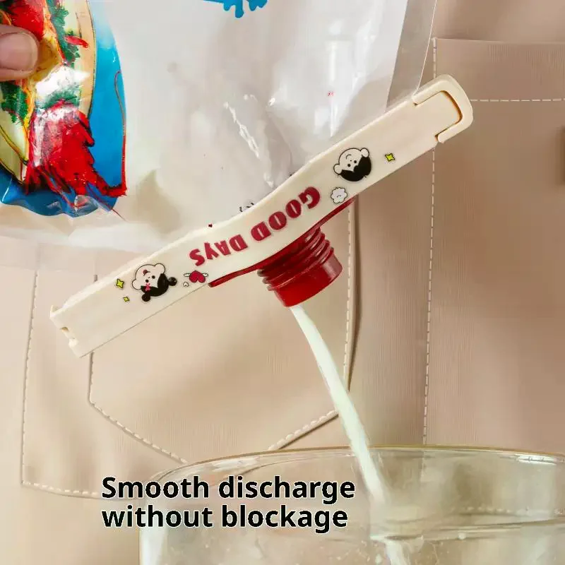 

1/2PCS Kitchen Storage Food Snack Sealing Bag Clips Screw Cap Seasoning Bag Milk Powder Bag Preservation Clip Home Accessories