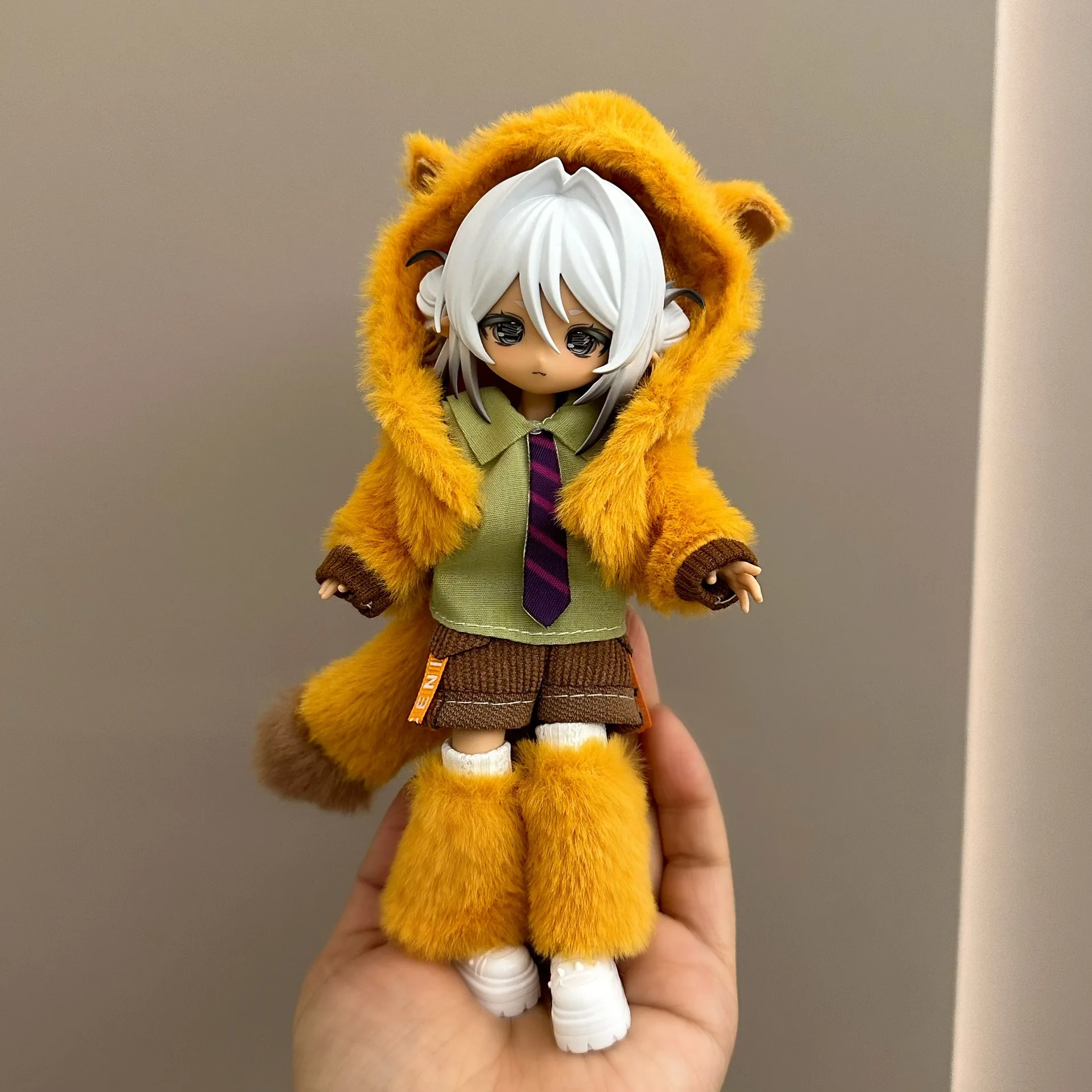 1/8 1/12 BJD Doll Clothes Accessories Cartoon Bear-themed/Y2K Spice Girls Sweet Clothing Set For 16-17cm OB11 BJD Doll Dress Up