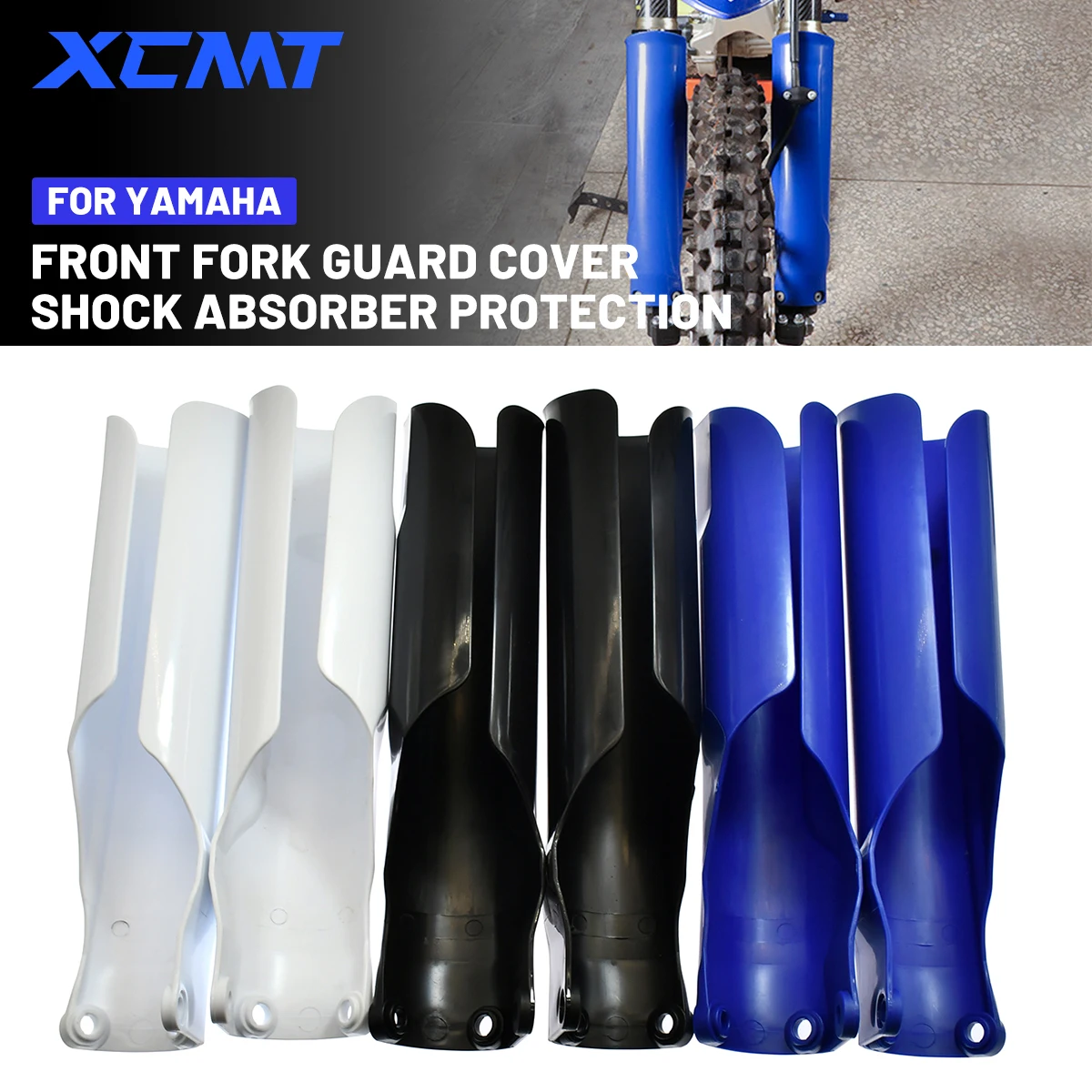 Motorcycle 2023 2024 For YAMAHA YZ250F YZ450F YZ450FX YZ 250F 450F 450FX Dirt Pit Bike Fork Cover Shock Absorber Guard Protector