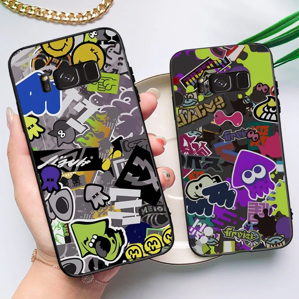 Splatoon Game Phone Case For Samsung Note 8 9 10 20 pro plus lite M 10 11 20 30 21 31 51 A 21 22 42 02 03