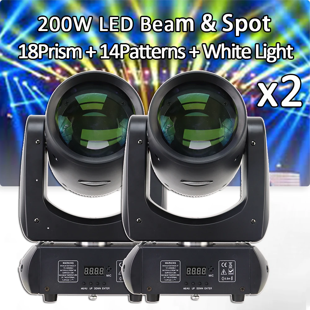 led moving head light clube beam spot lights disco stage iluminacao profissional dj bar projetor dmx512 200w pcs por lote 01