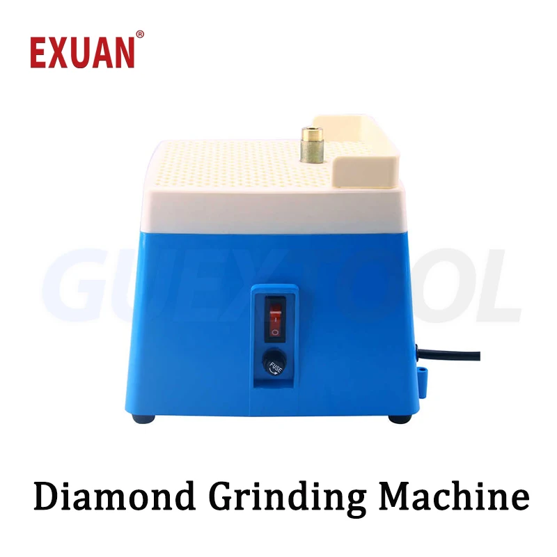 Mini Electric Grinder Portable Stained Grinding Machine Glass Art Glass Grinding Tool Water Polishing Machine Stone Carving Tool