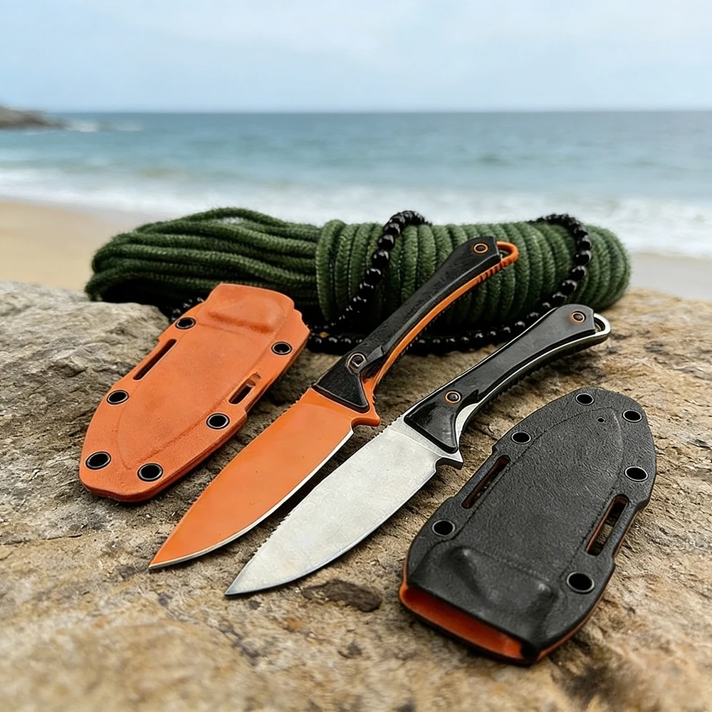 

Нож для выживания в дикой природе 15201, универсальный портативный нож для спасения в джунглях, практичный инструмент для кемпинга и барбекю