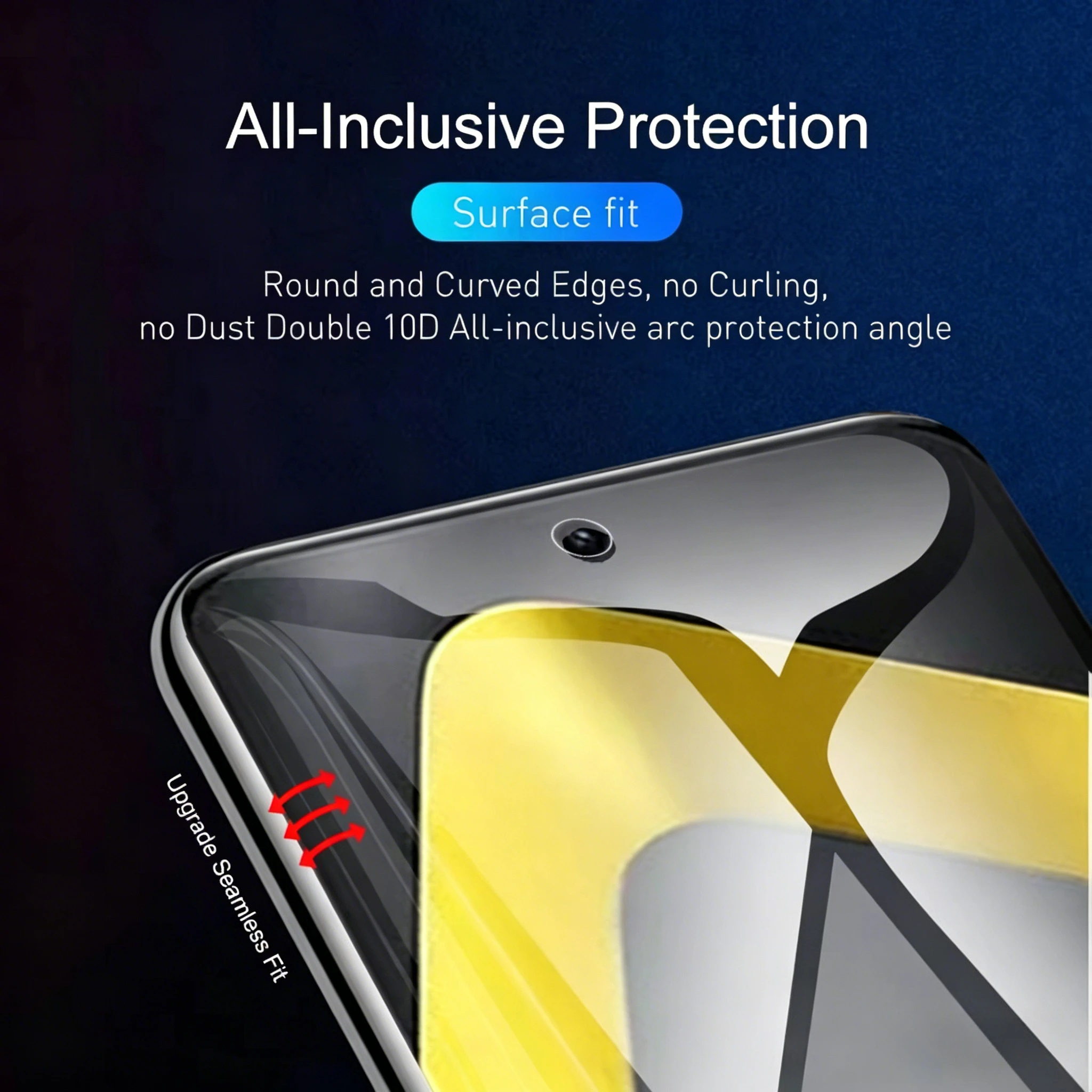 3PCS Screen Protector For Xiaomi Poco M8 X8 Pro F8 Ultra X7 X6 X5 M4 M6 F4 F5 F6 Pro M7 Plus C75 Soft Hydrogel Film Not Glass view 5
