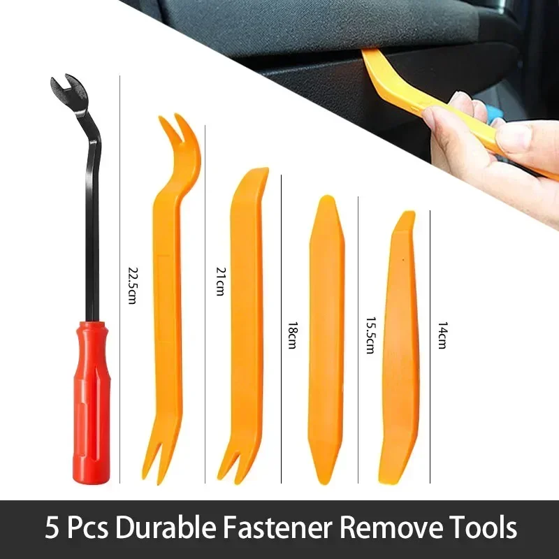 Auto Door Clip Panel Trim Removal Tools Kits Navigation Blades Disassembly Plastic Car Interior Seesaw Conversion Repairing Tool