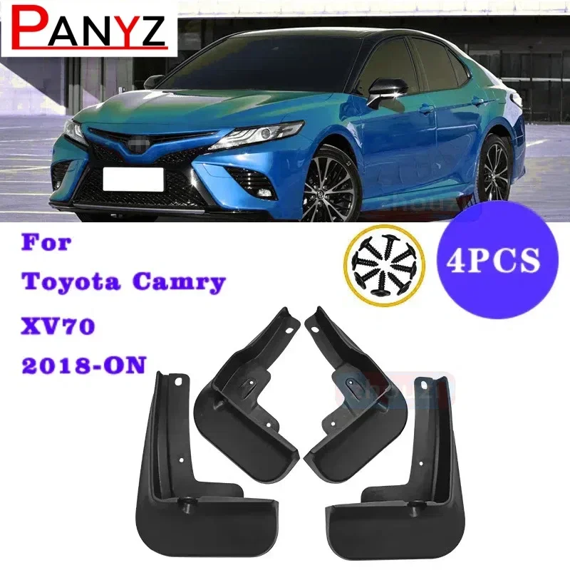 

For Toyota Camry 2018 2019 2020 2021 Car Mud Flaps Mudflaps Splash Guards Mud Flap Mudguards Fender Styling Set Molded