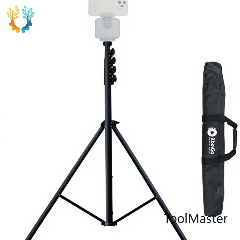 【2026】XbotGo Update NT4 Tripod For Soccer/Basketball Games Recording 13 Feet 22 Lbs Load Capacity 399mm Extended Length Quick-Re