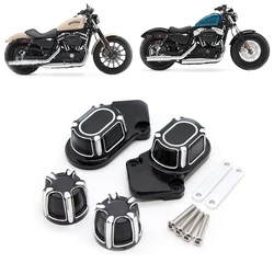 front & Rear Axle Nut Covers For Harley Sportster XL883 XL1200 XL48 2005-2009 2010 2011 2012 2013 2014 2015 2016 XL 48 883 1200
