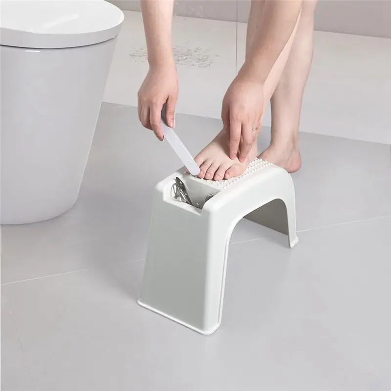 Shower Foot Rest For Shaving Legs, Non-Slip Pedicure Foot Rest, Shower Foot Step Stool For Shave Legs, For Pedi Stand image 3