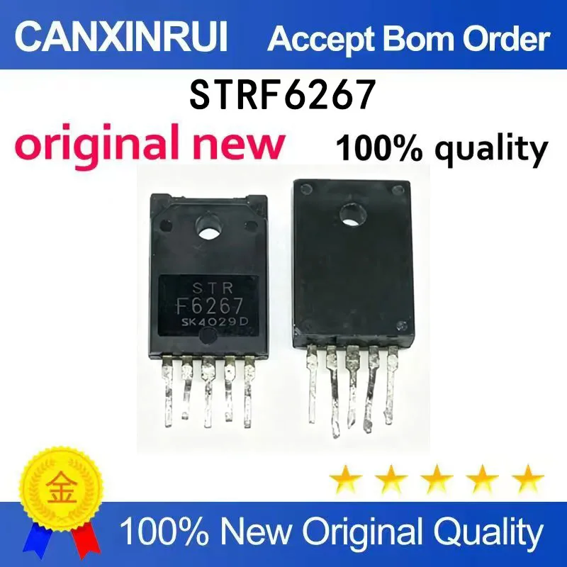 

（5-100 pieces）New STR-F6267 STRF6267 F6267 Switching Power Supply Module in Stock Chip