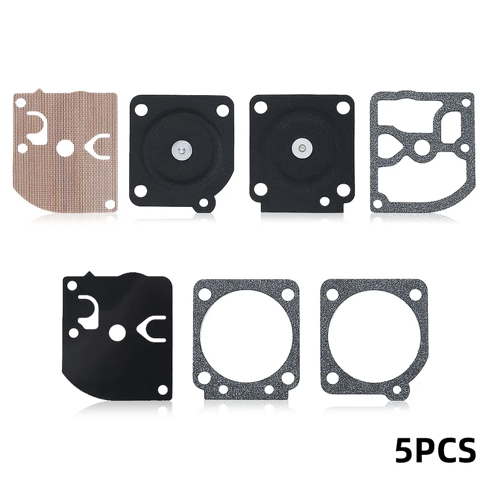 5pcs/lot Carburetor Repair Diaphragm Kit For Zama GND-27 C1Q-W15 C1Q-W8 C1Q-W2A C1Q-M39 C1Q-M26 C1Q-M25 Carb