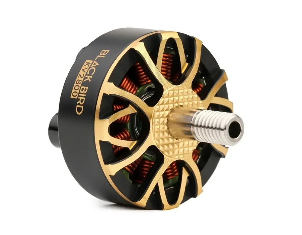 

T-Motor BLACK BIRD V2.0 Pilot Edition 1950KV 2800KV 3-4S 4-6S бесщеточный двигатель для 5-дюймового радиоуправляемого дрона FPV Racing