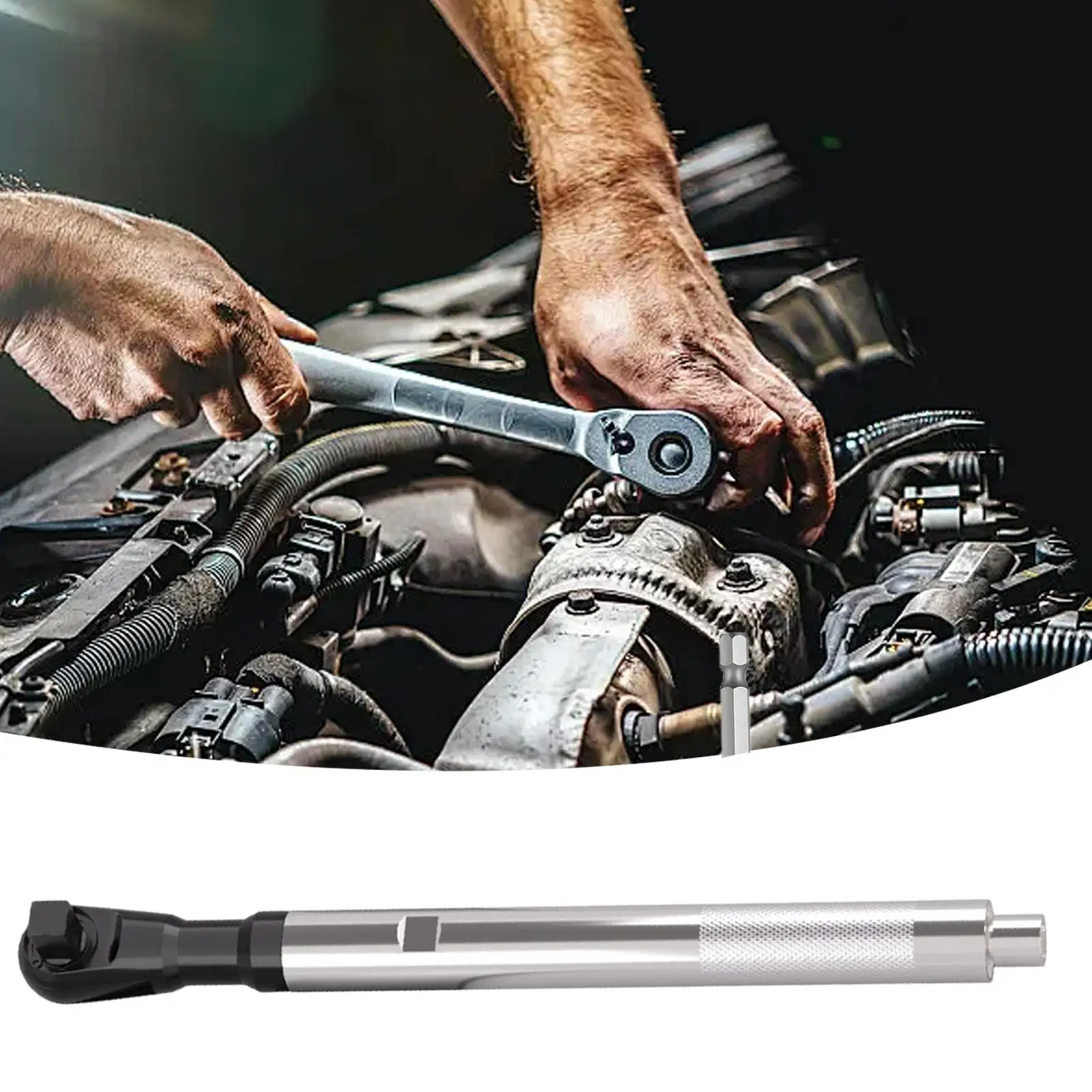 

Ratchet Wrenches 3in-1 Manual Electric Ratchet Wrench Extension Wrench for Automotive Repair Plumbing Install Multi-Tools Wrench