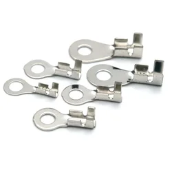 20/50Pcs Auto Splices Ring Round Terminal Crimping Loose Pins Wiring Plug Tab Copper Opening Nose End DJ431-3B DJ431-4B