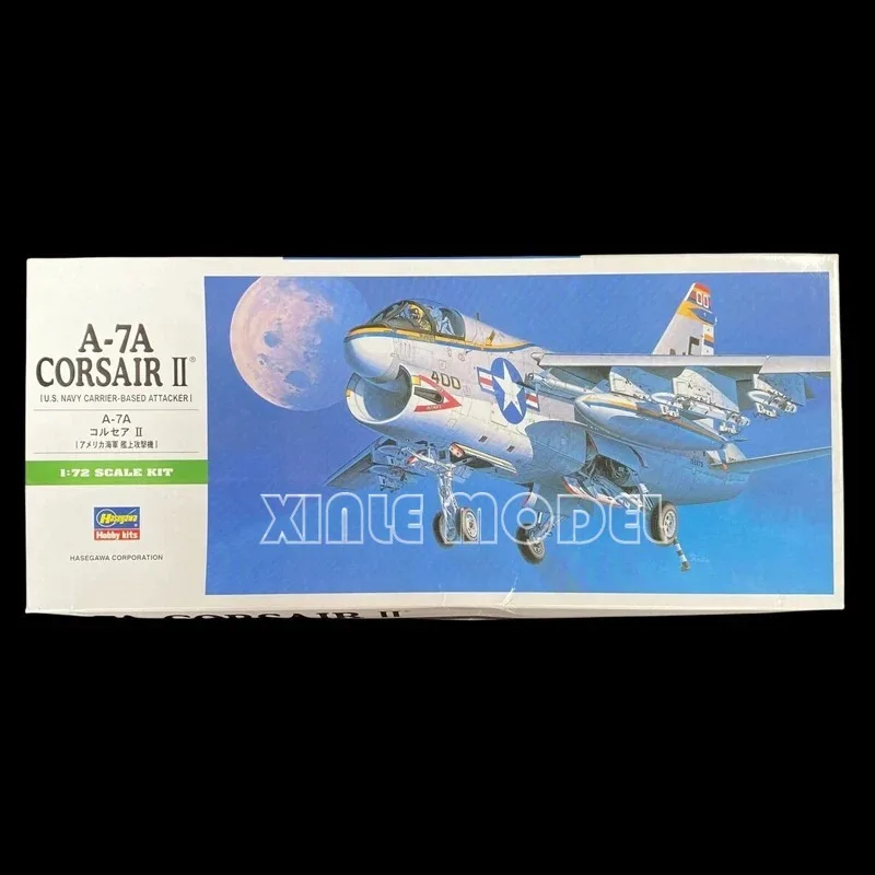 Hasegawa Scale Model Kit 00238 A-7A Corsair II [U.S. Navy Carrier-Based Attacker] 1/72 DIY Toy