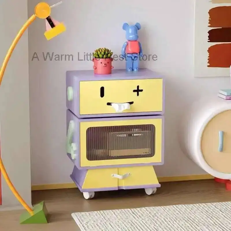 طاولة السرير فريدة من نوعها الحديثة الشمال العصرية جودة حساسية منضدة الجدول لطيف تخزين أثاث غرفة نوم Mesitas De Noche #2