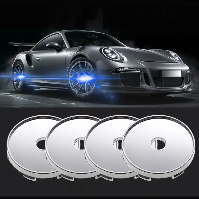 4Pcs Universal Car Tuning Truck Durable Auto Car Wheel Hub Center Caps Dust Cover 60mm Plastic Decorate Car Accessories