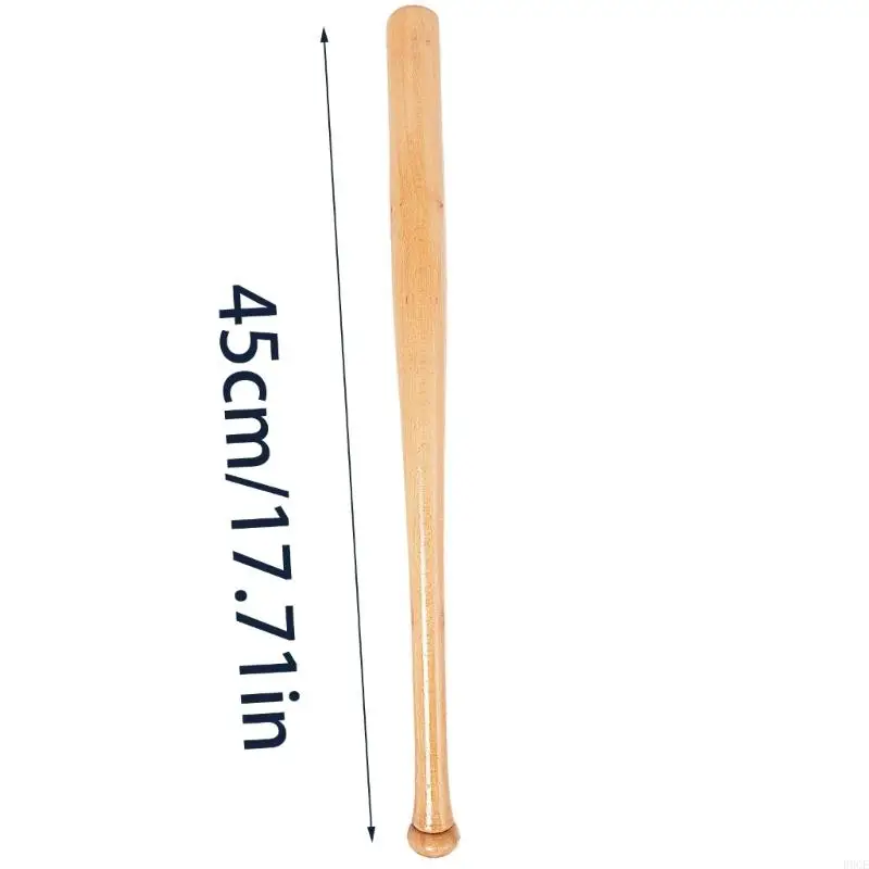 Mini Baseball BAT 18 بوصة الخشب الخشب غير المكتمل لمشاريع صنع اليد R9CE