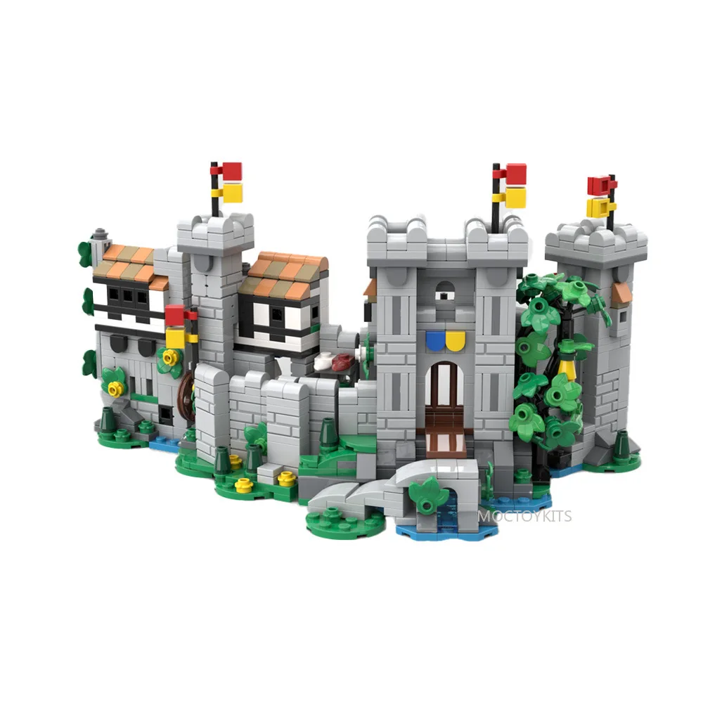 

Mini Winternights Castle Classic Architecture Building Blocks Middle Ages Toys Bricks Forest Series Children's Gift