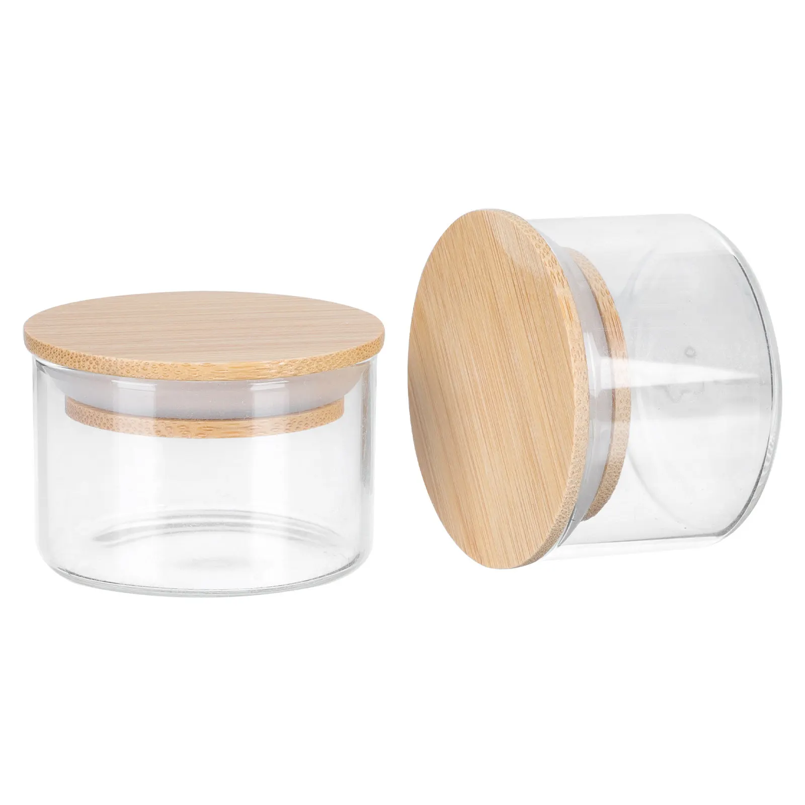 

2 шт. высококачественные стеклянные стаканы для смешивания жидкостей для дизайна ногтей, прозрачные емкости для мытья кистей, инструменты для маникюра и салонов красоты