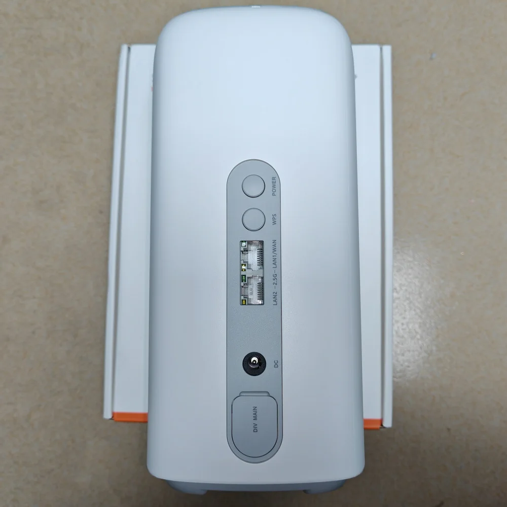 FiberHome 5G CPE Pro LG6851F WiFi 7 Router BE7200 Dual 2.5G Ethernet Ports NFC 4G LTE Cat19 Wireless WiFi 5G Sim Modem 4x4 MIMO