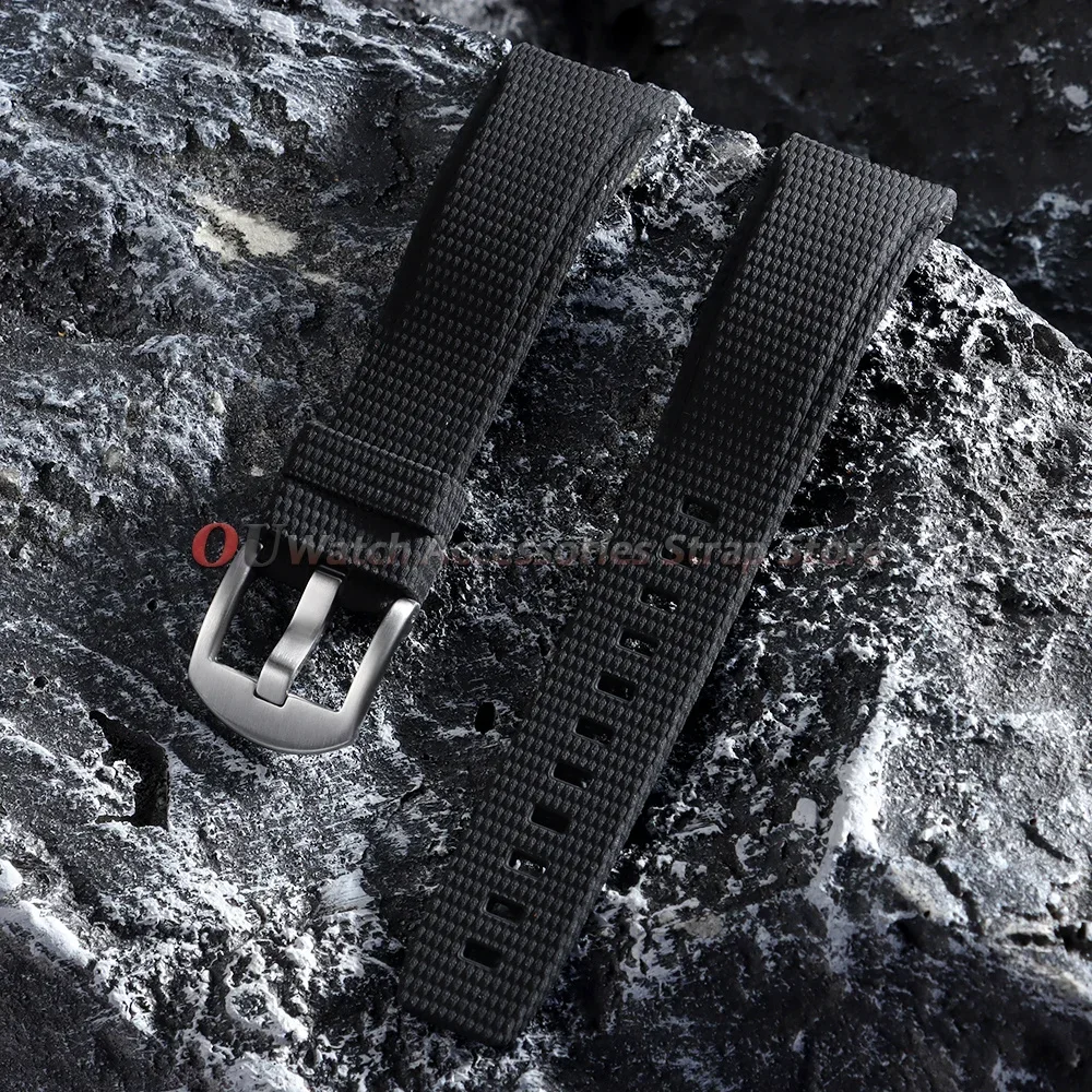 FKM Gummi-Uhrenarmband mit Gebogenen Enden 20mm 21mm 22mm für Omega für Seiko Militärarmband Schnellverschluss Herren Sportarmband für Longines – Detail 18