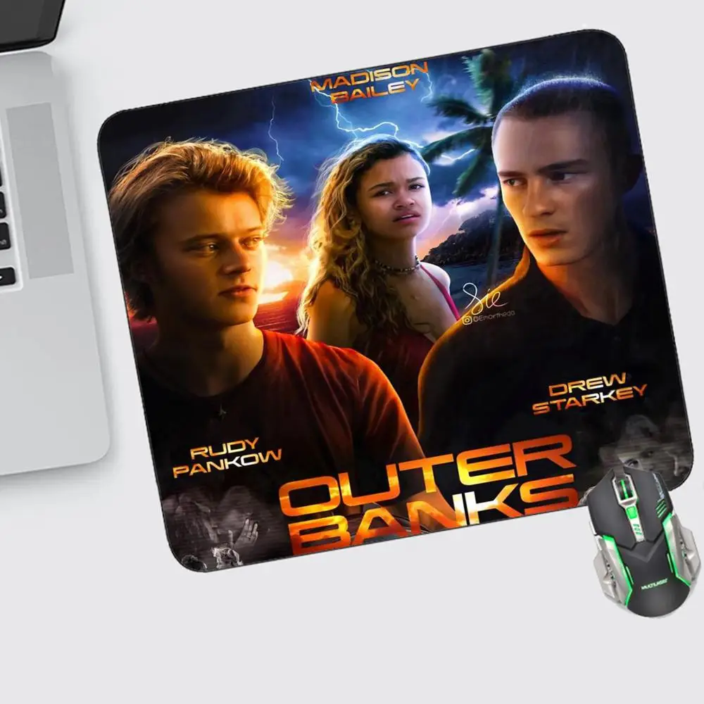 

Outer Banks Mouse Pad Small Gaming Accessories Keyboard Computer Offices Desk Mat Pc Gamer Non-slip Rubber Mousepad