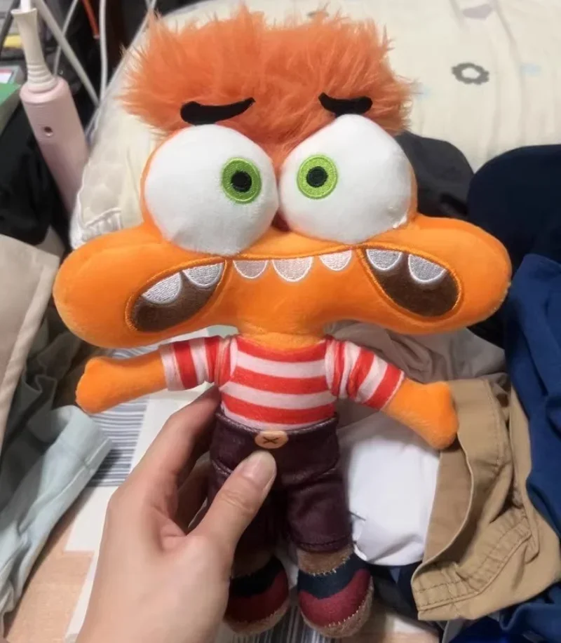 ตุ๊กตาผ้าพลัฌดิสนีย์ อินไซด์เอาท์ 2 ตัวละครความวิตกกังวล ความอึดอัด ความเบื่อหน่าย ความอิจฉา บิงบอง ของเล่นเด็ก ของขวัญวันเกิด ทำจากใยสังเคราะห์ PP Cotton