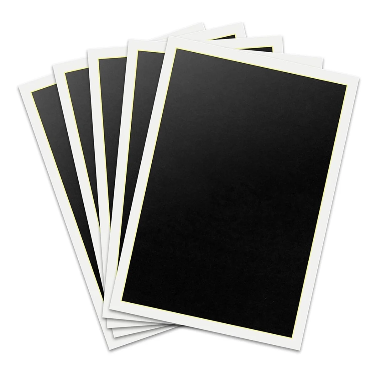 A76I 15.35in X 10.63in Laser Engraving Marking Paper, 4 Sheets Black Laser Color Engraving Paper for Metal, Ceramics, Glass