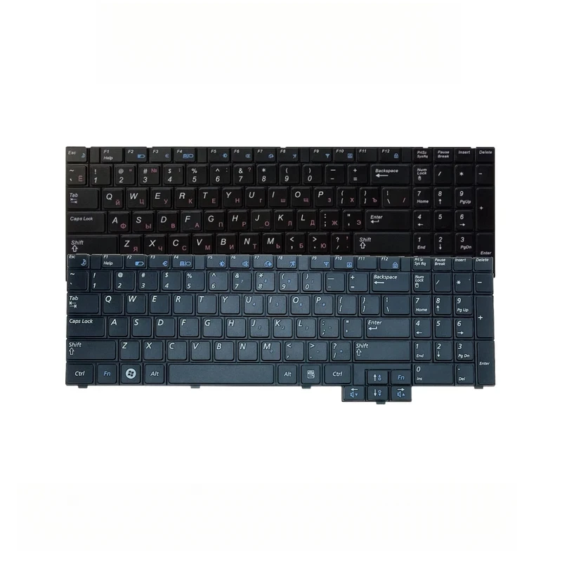 New US Russian Laptop Keyboard For Samsung R528 R620 NP‑R620 R525 NP‑R525 R530 R540 R517 RV508 R523 Replacement Keyboard