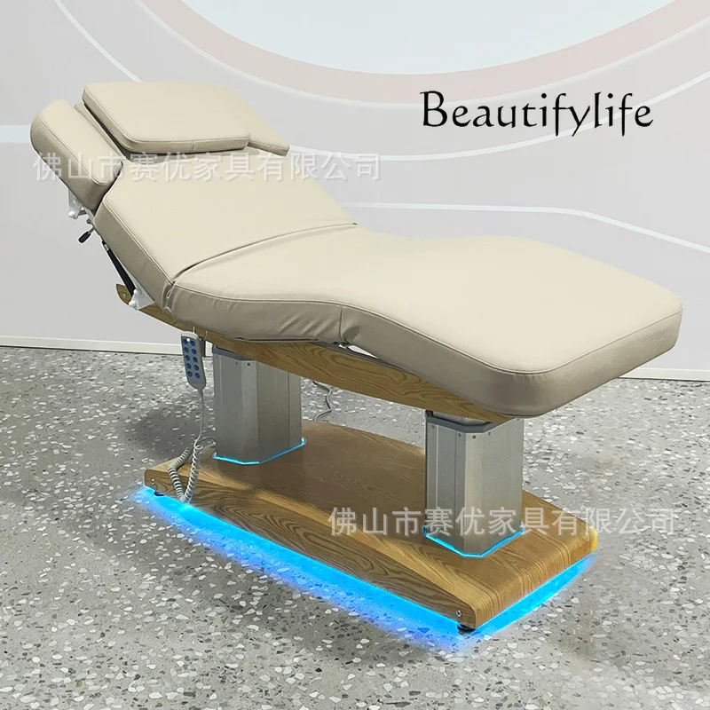 Electric beauty Beauty salon special bed Heated spa SPA massage bed Lifting