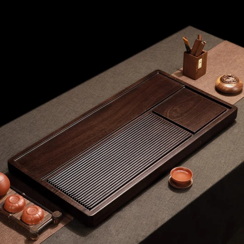

Wooden Rectangle Tea Tray Kung Fu Tools Hospitality High Quality Living Room Valet Tea Tray Trendy Bandejas Lounge Furniture