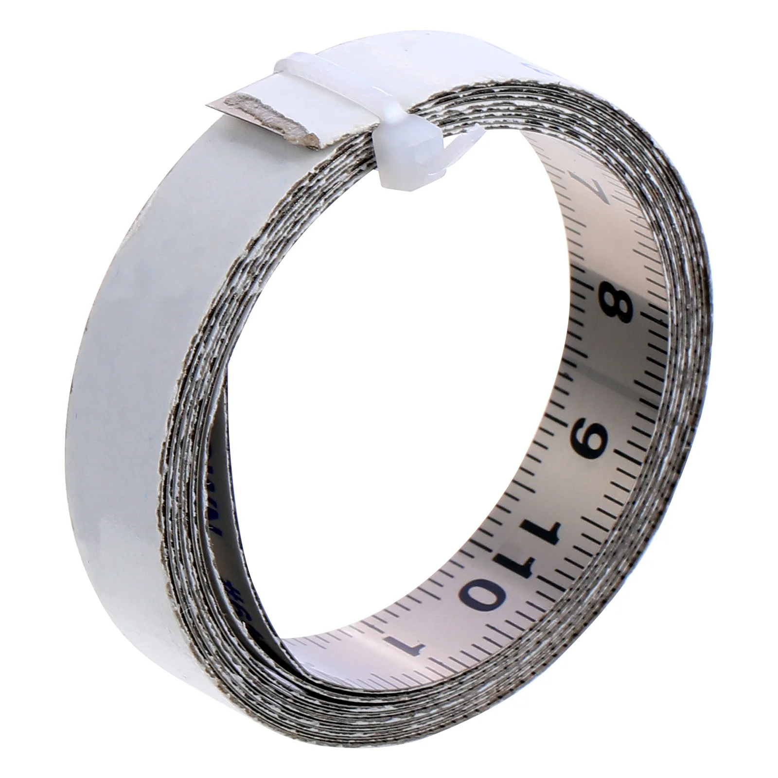 

Carbon Steel Measuring Ruler Self Adhesive Sticky Scale Tape for Woodworking Marking Tool Practical Design Easy to Read
