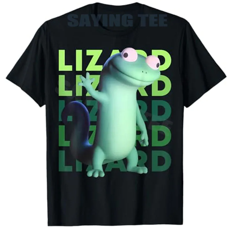 

Funny Weirdcore Animal Women Men Lizard Lizard-Lizard Meme T-Shirt Y2k Design Saying Tee Short Sleeve Aesthetic Clothes Novelty