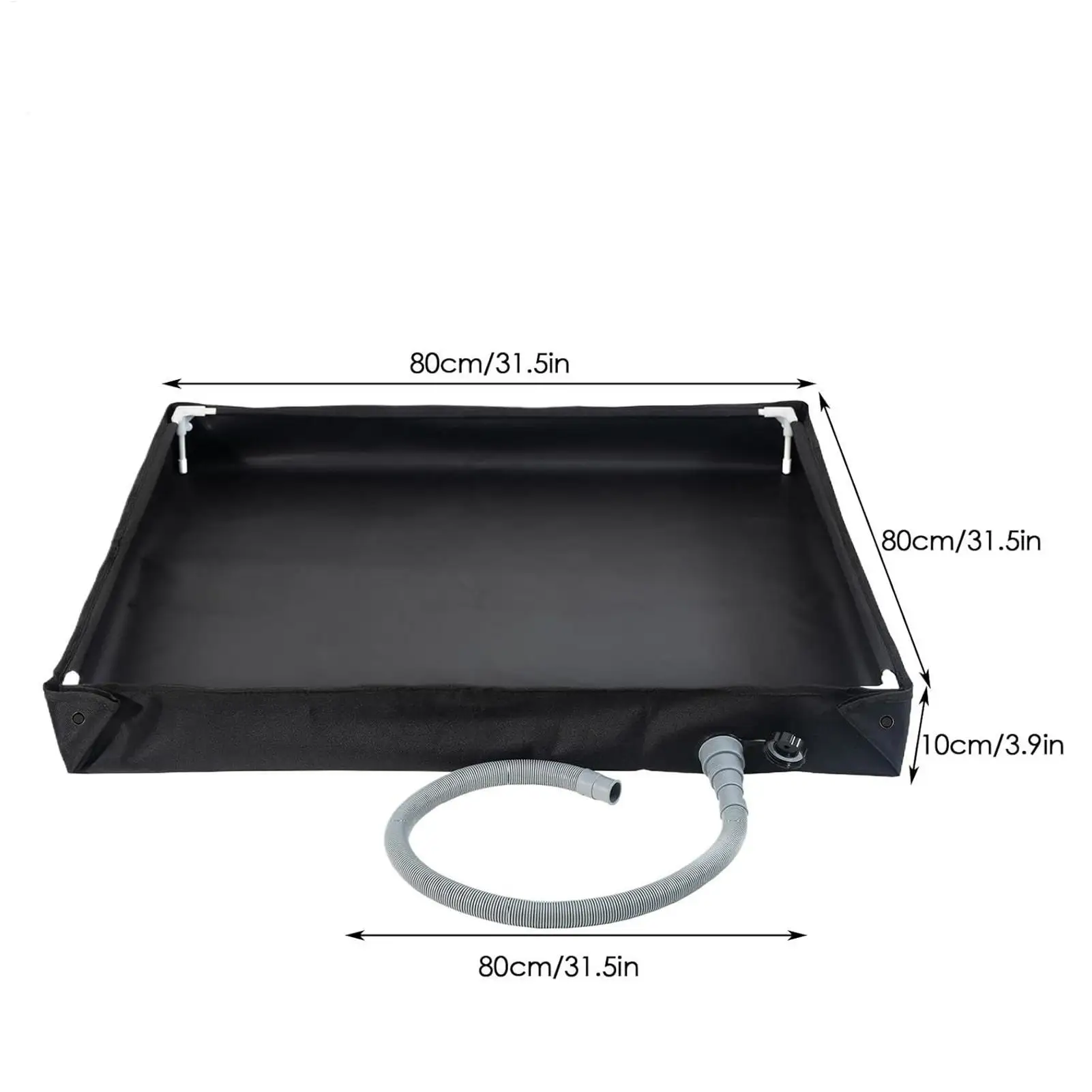 Camping Shower Tent Floor Base Outdoor Tent Shower Tray Folding Shower Pan Pets   Basin Base For Camping Travel Awning