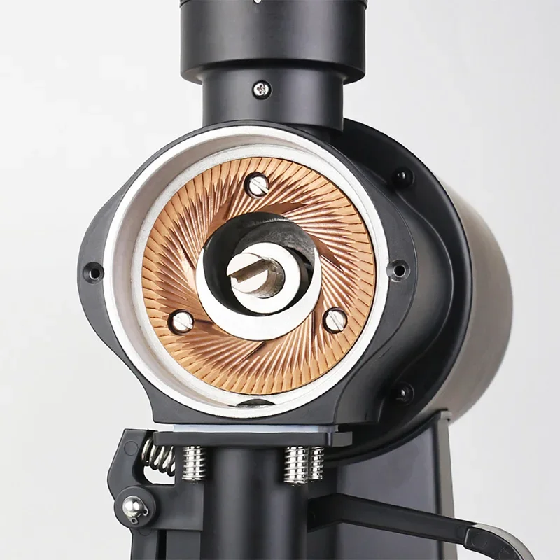 C98PRO-DD Coffee Bean Grinder, Espresso Grinder, 98MM Grinding Disc, 160-Setting Fine Grind Adjustment, Low-Heat Coffee Grinder